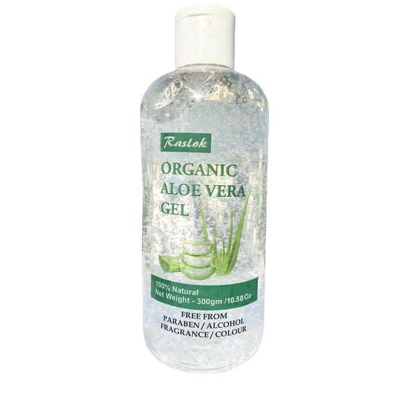 Gel de Aloe Vera Raslok 300 g Hidratante y Calmante
