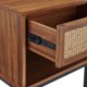thumbnail image 5 of Mesa de noche Caine de 51 cm tejida – New Pacific Direct, 5 of 8