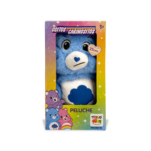 Toyng - Peluche Gruñosito Azul 25 Cm En Caja - Ositos Cariñositos