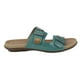 thumbnail image 1 of Sandalia Exs Broches Cuero Turquesa, 1 of 5