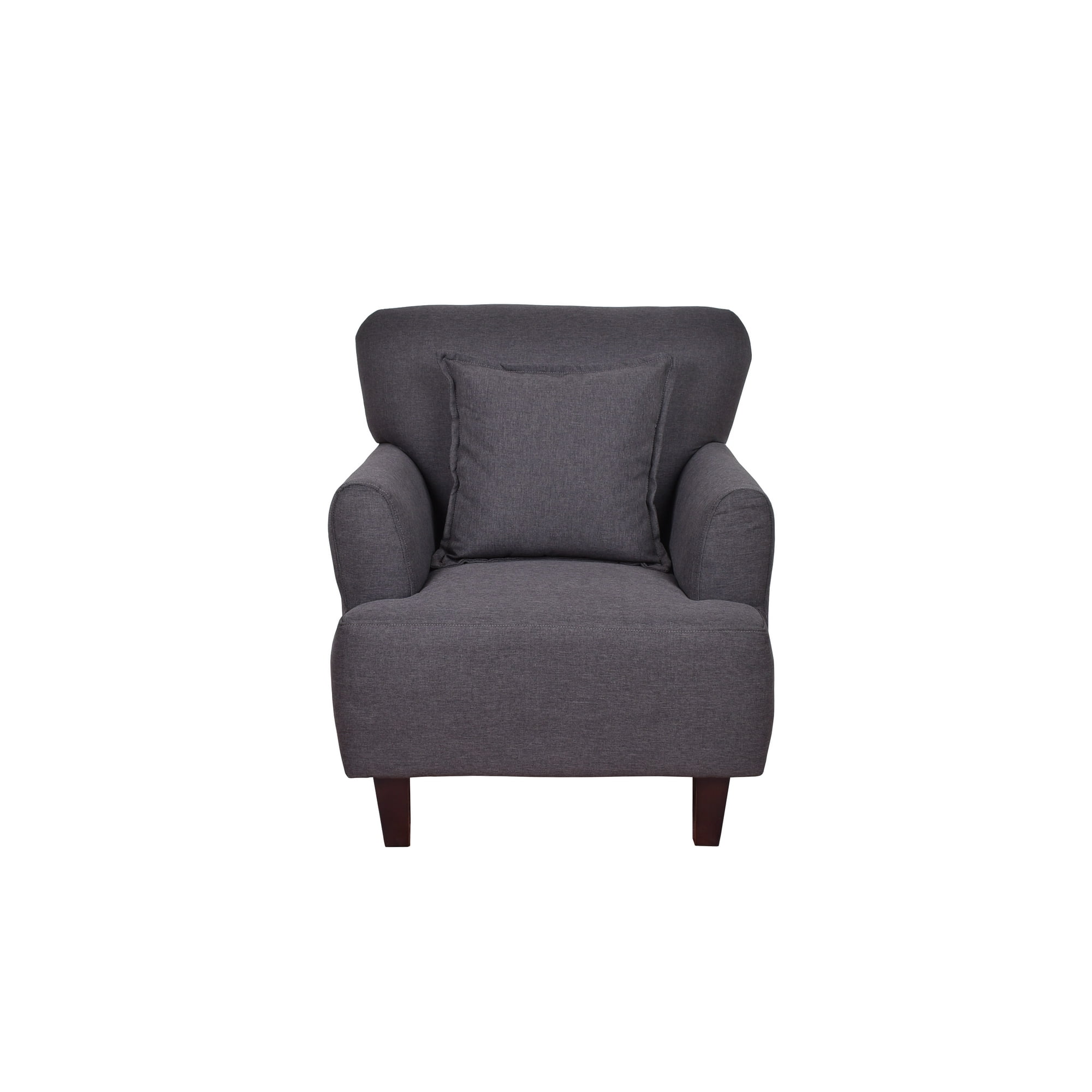 Masel - Poltrona York Gris Oscuro 75x55x92 Cm