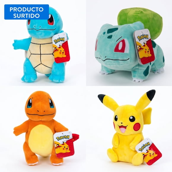Pokémon Peluche Amigos Kanto, surtido