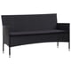 thumbnail image 2 of Set de Muebles de Jardín Casafoyer Poliratán Negro con Cojines, 2 of 3