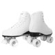 thumbnail image 2 of Patines de ruedas MonSports talla 11 blanco unisex adulto, 2 of 6