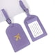 thumbnail image 4 of Etiquetas de cuero para equipaje (paquete de 4), etiquetas para bolsas de viaje, etiquetas para maletas, etiquetas de cuero sintético para maletas de mujeres y niños, divertidas y bonitas., 4 of 6