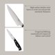 thumbnail image 4 of Juego de cuchillos para cubiertos Martha Stewart Greeley, 14 piezas con bloque, 4 of 7