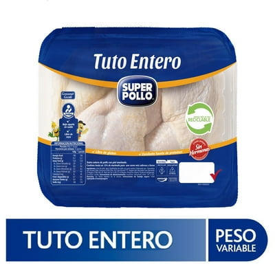 Pollo Truto Entero 850 G Super Pollo