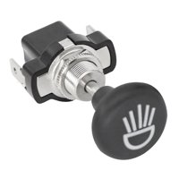 Magideal - Interruptor De Luz De Empuje Y Extracción Interruptor De Faro Automático De Reemplazo Automotriz Para Piezas De Repuesto Duraderas, Fáciles De Montar,