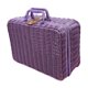 thumbnail image 4 of Maleta Tejida Con Asa Maleta De Picnic Portátil Para Salidas A Casa Escritorio Violeta S, 4 of 5