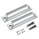 thumbnail image 1 of 2Pack Tiradores de Cajón de 3.5 pulgadas con Tornillo Montado y Pegamento para Armario Gris Brillante, 1 of 6