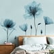 thumbnail image 3 of Brighten Up Your Home with this DIY Blue Flower Wall Decal - Peel & Stick Removable Wall Art!, 3 of 4
