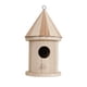 thumbnail image 1 of Casa De Pájaros De Madera, Casa De Pájaros Colgante, Jaula De Pájaros DIY Con Percha Para Agujero Redondo Exterior, 1 of 5