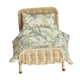 thumbnail image 1 of 1:12 Casa De Muñecas Modelo De Cama Doble Juego De Simulación Mini Cama Para Decoración De Dormitorio B, 1 of 3