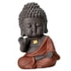 thumbnail image 5 of Pequeño Buda Tathagata Estatuilla De Cerámica Adorno Adorable Mascota De Té Para El Hogar Rojo, 5 of 5