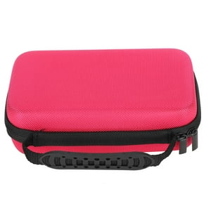 Estuche De Papelería Multifunción, Portátil, Multiusos, De Gran Capacidad, Para Guardar Bolígrafos (Rosa Y Rojo)