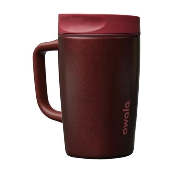 Owala SmoothSip Vaso de Viaje 350 ml a Prueba de Fugas Cereza Negra