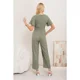 thumbnail image 3 of Enterito Mujer Semi Formal Largo Manga Corta con Argolla 3355, 3 of 3