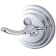 thumbnail image 1 of Gancho para bata Kingston Brass Milano, cromo doble pulido, 1 of 3