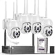 thumbnail image 1 of Kit 4 Cámaras Inalambricas Profesional Ip Audio 355º Con Disco Duro  1 Terabyte, 1 of 2