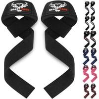 Correas De Levantamiento Beast Rage Para Levantamiento De Pesas (Negras)