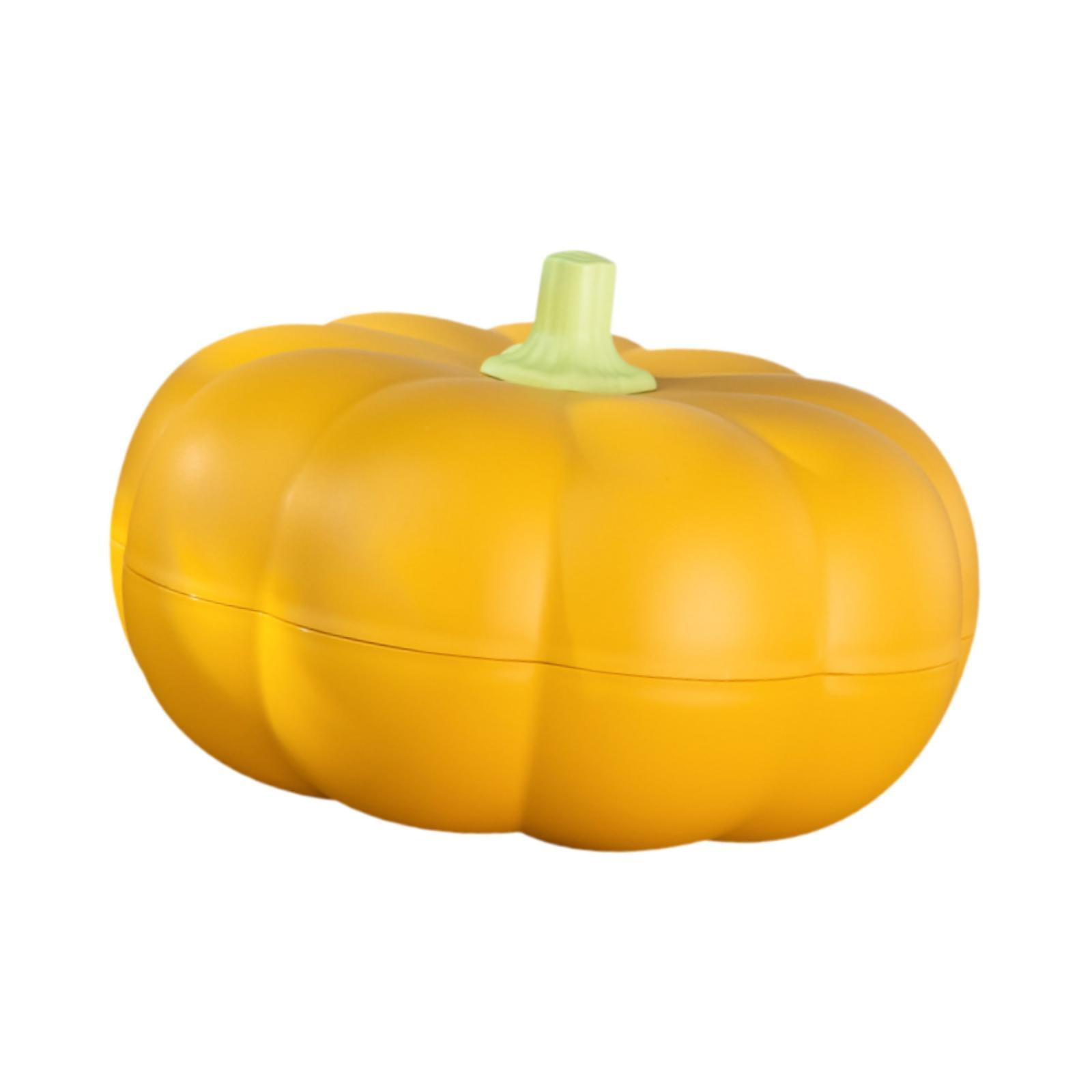 Uucntr - Bandeja Para Servir Dividida Con Forma De Calabaza, Recipiente Para Servir Frutos Secos, Color Naranja