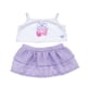 thumbnail image 1 of Set 2 Piezas Broderie Morado Build-A-Bear, 1 of 2