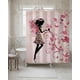 thumbnail image 1 of Cortina de Baño Tela Género + Forro Impermeable, 1 of 6