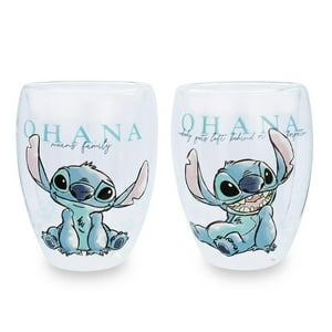 Copas De Vino Disney Lilo Y Stitch Ohana Means Family X2