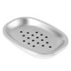 thumbnail image 4 of Xiao Hua Jabonera de Acero Inoxidable de Doble Capa con Bandeja de Drenaje, Jabonera para Ducha de Baño, Soporte para Jabón de Bañera, Soporte para Esponja de Fregadero de Cocina, Plateado, 1 Pieza, 4 of 4