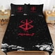 thumbnail image 1 of Juego de ropa de cama de microfibra con funda nórdica de anime Berserk, estampado 3D, ligero, de 3 piezas, 1 funda nórdica y 2 fundas de almohada para niños., 1 of 3