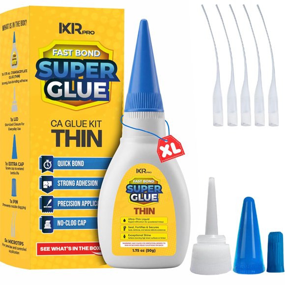 Thin CA Glue, Super Glue, Cyanoacrylate Adhesive, 1 Pcs 1.75