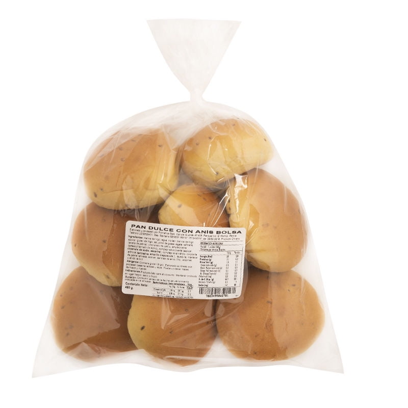 Pan Anis Bolsa 25 Un 480 gr Pulmahue