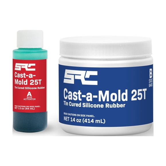 Molde para manualidades SPRESIN Cast‑A‑Mold 25T silicona 470 ml