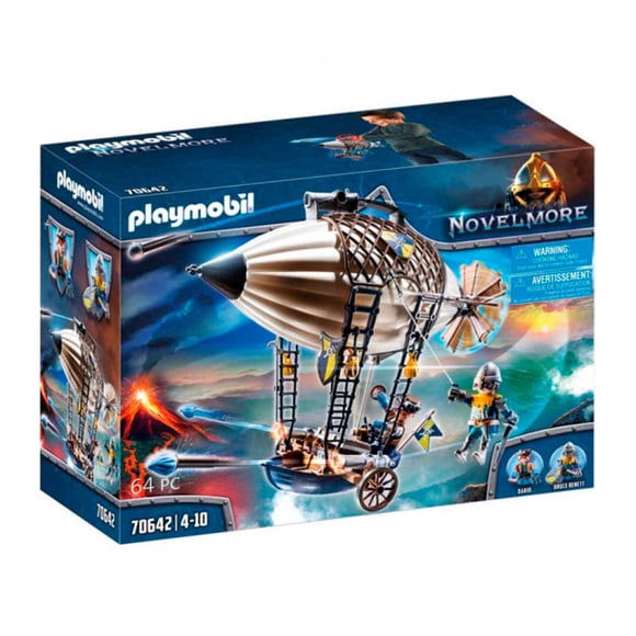 Aeronave Playmobil Novelmore Knights de juguete con accesorios