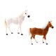 thumbnail image 2 of 2pcs simulación de peluche caballo de peluche de animales de juguete suave decoración para el hogar ornamento, 2 of 6