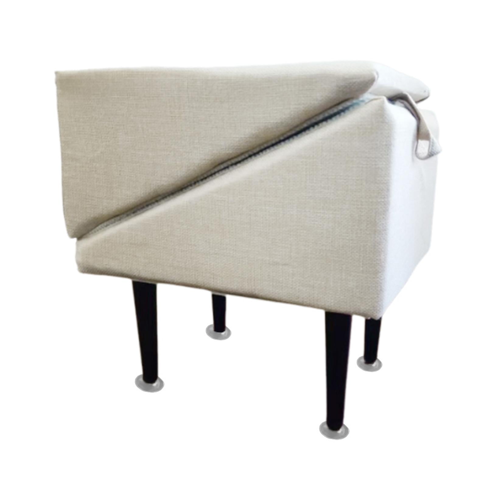 Ioensy - Escalera Para Perros Y Gatos, Cómoda Y Alta, Para Subir Camas, Sofá, Color Caqui Y Lino.