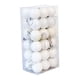 thumbnail image 1 of 36 Colgantes Pequeños De Navidad Irrompibles Para Decoraciones De Aniversario Y Celebración En Color Blanco, 1 of 3