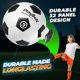 thumbnail image 5 of Balón de fútbol PlayBolt talla 3 de PVC premium, para niños, paquete de 4 con bomba, 5 of 8