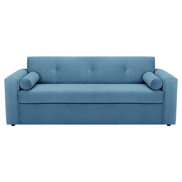 Sofa Vivo 3CG Felpa 30 Azul Petroleo