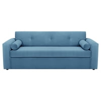 Bodevir - Sofa Vivo 3Cg Felpa 30 Azul Petroleo