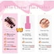 thumbnail image 5 of Tiras de Gel para Uñas Tyemp 20 uds Halloween con Brillo Negro y Diseño de Telaraña, 5 of 7