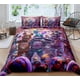 thumbnail image 1 of Nights -Favors D-uvet Co-ver for -Boys Girls Ki-ds Game Theme Teens B-ed Co-llec-tion Bedd-in-g Set Bedroom Decor NO Comforter 09-Fnaf Q Queen, 1 of 5