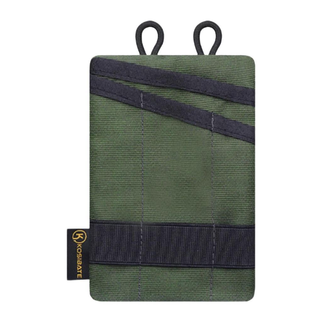 Ioensy - Organizador Multiusos Edc Bolsa De Artículos Diversos Para Exteriores Bolsa De Herramientas Organizador De Bolsillo Verde
