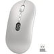 thumbnail image 1 of X1 Mouse Inalámbrico Con Pantalla De Batería, Wireless Óptico Recargable 2.4 G Ergonómico Silencioso Click 800/1200/1600 Ajustable Dpi Ratón Para Computadora,portátil,pc,mac (plata), 1 of 6