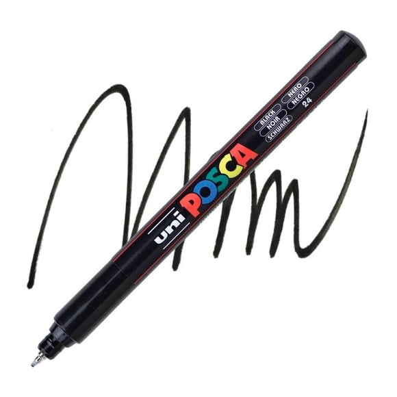 Marcador Acrílico Negro 1MR POSCA