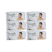 Pack 6 Toallitas Desmaquillantes Faceclin 150 Unidades En Total.