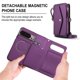 thumbnail image 2 of Para Google Pixel 9 Pro XL con Bloqueo RFID Multifuncional 2 en 1 Funda de Billetera de Cuero PU Suave con Tapa Magnética Ranuras para Múltiples Tarjetas Bolsillo con Cierre con Correa de Hombro y, 2 of 9