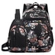 thumbnail image 1 of 2pcs Football Printing Cool Backpacks With Chest Bag Capacity Rucksack Girl Boys Simple Shoulder Bags High School Schoolbags, 1 of 3