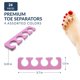 thumbnail image 2 of Set de Separadores de Dedos ZMOI 24 Piezas de Espuma Suave y Duradera, 2 of 6