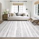 thumbnail image 2 of Alfombra Kakania lavable Boho Farmhouse Bohemian 5 x 7 pulgadas, color gris, 2 of 9